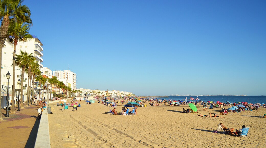 Costilla beach in Rota, Costa de la Luz Cadiz, Spain