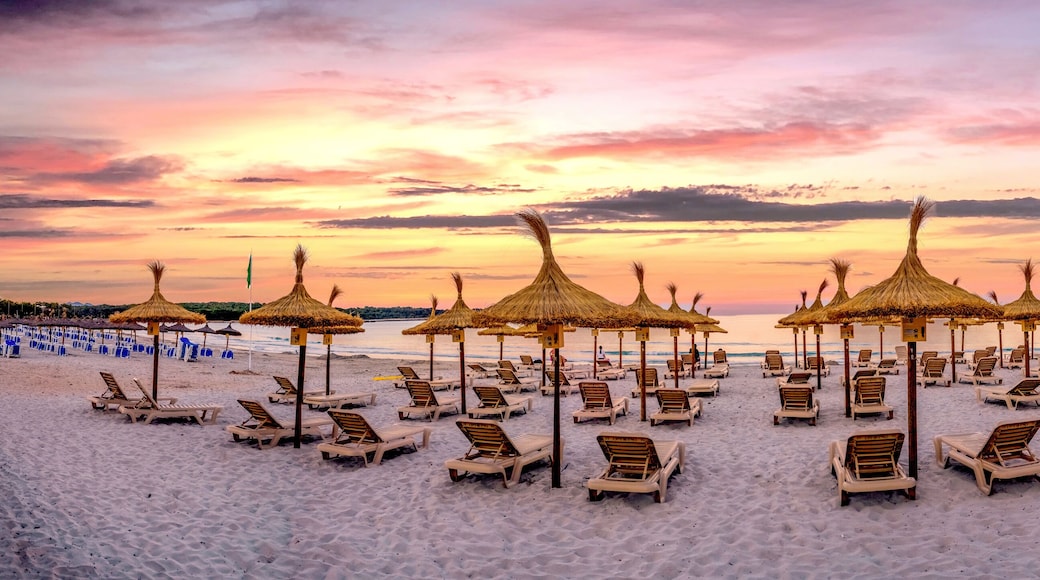 Strand von Sa Coma, Mallorca, Spanien