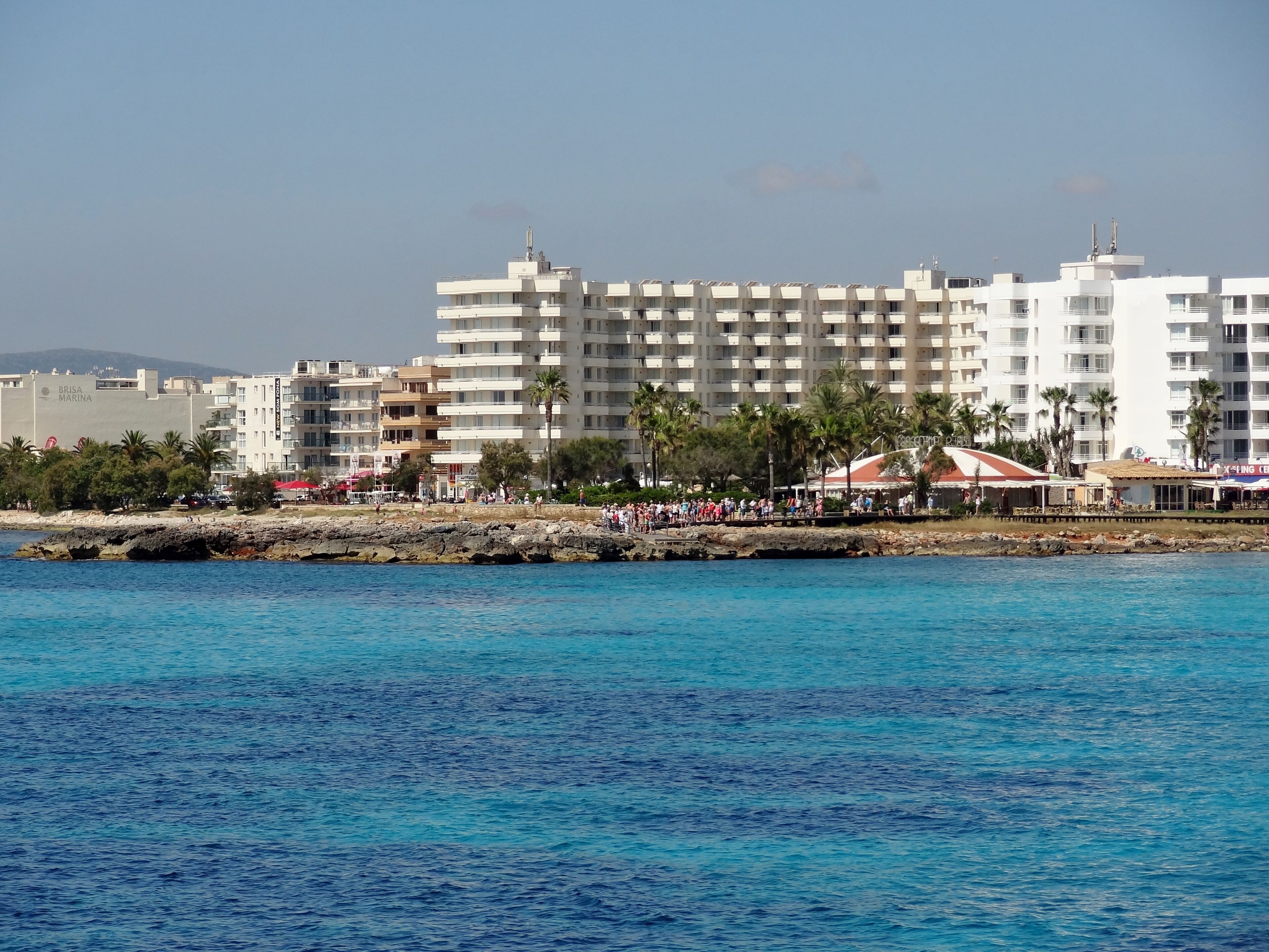 Anlegestelle bei sa Punteta in Sa Coma in der Gemeinde Sant Llorenç des Cardassar, Mallorca, Spanien