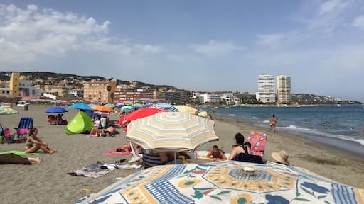 Great beach in Sotogrande, where the locals go. Check out the Chambao Sotogrande Beach Bar Club. Great place to hang out for the day.