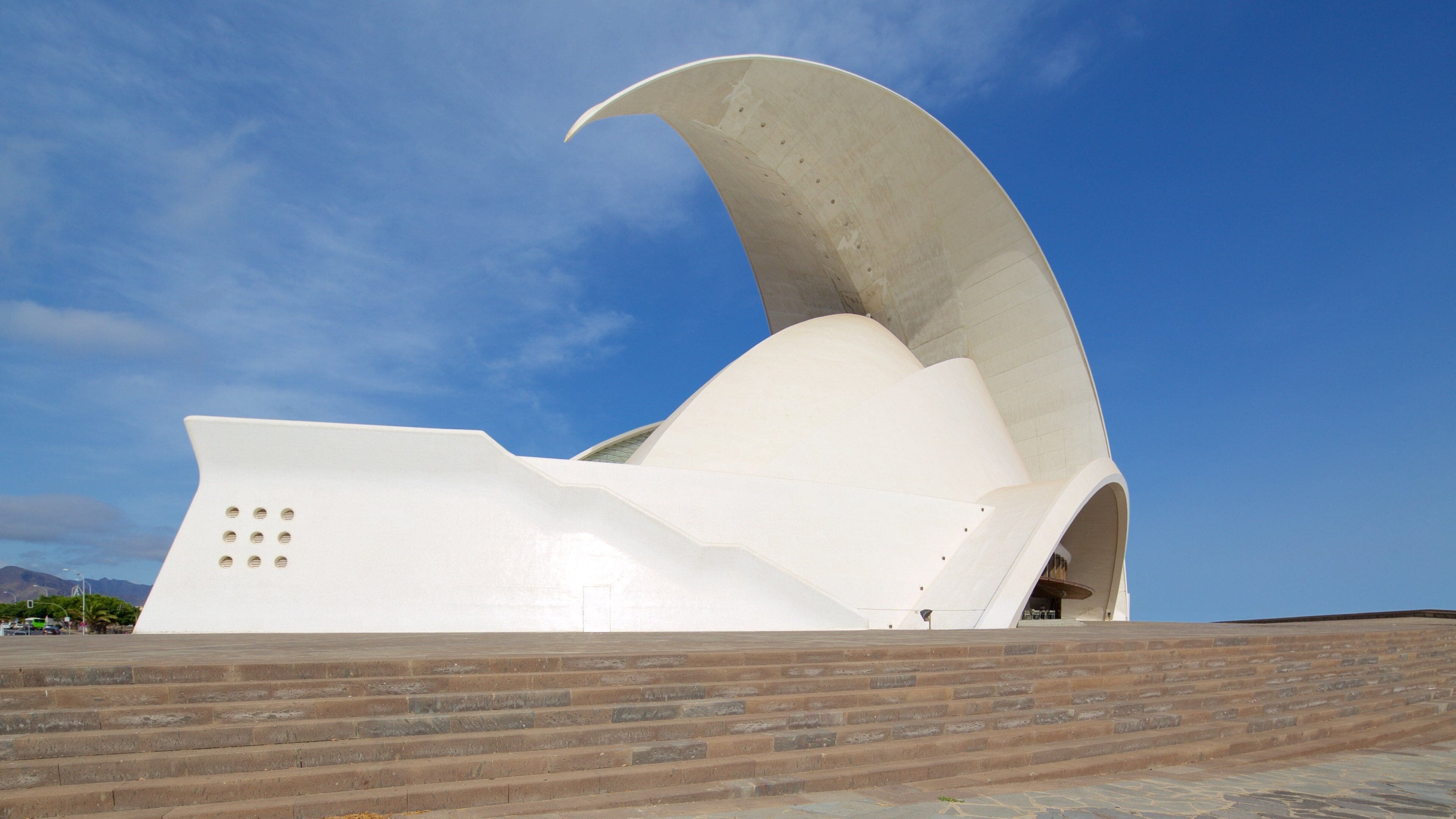 Santa Cruz de Tenerife das einen moderne Architektur