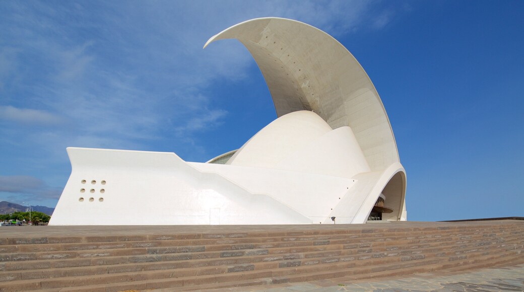 Santa Cruz de Tenerife das einen moderne Architektur