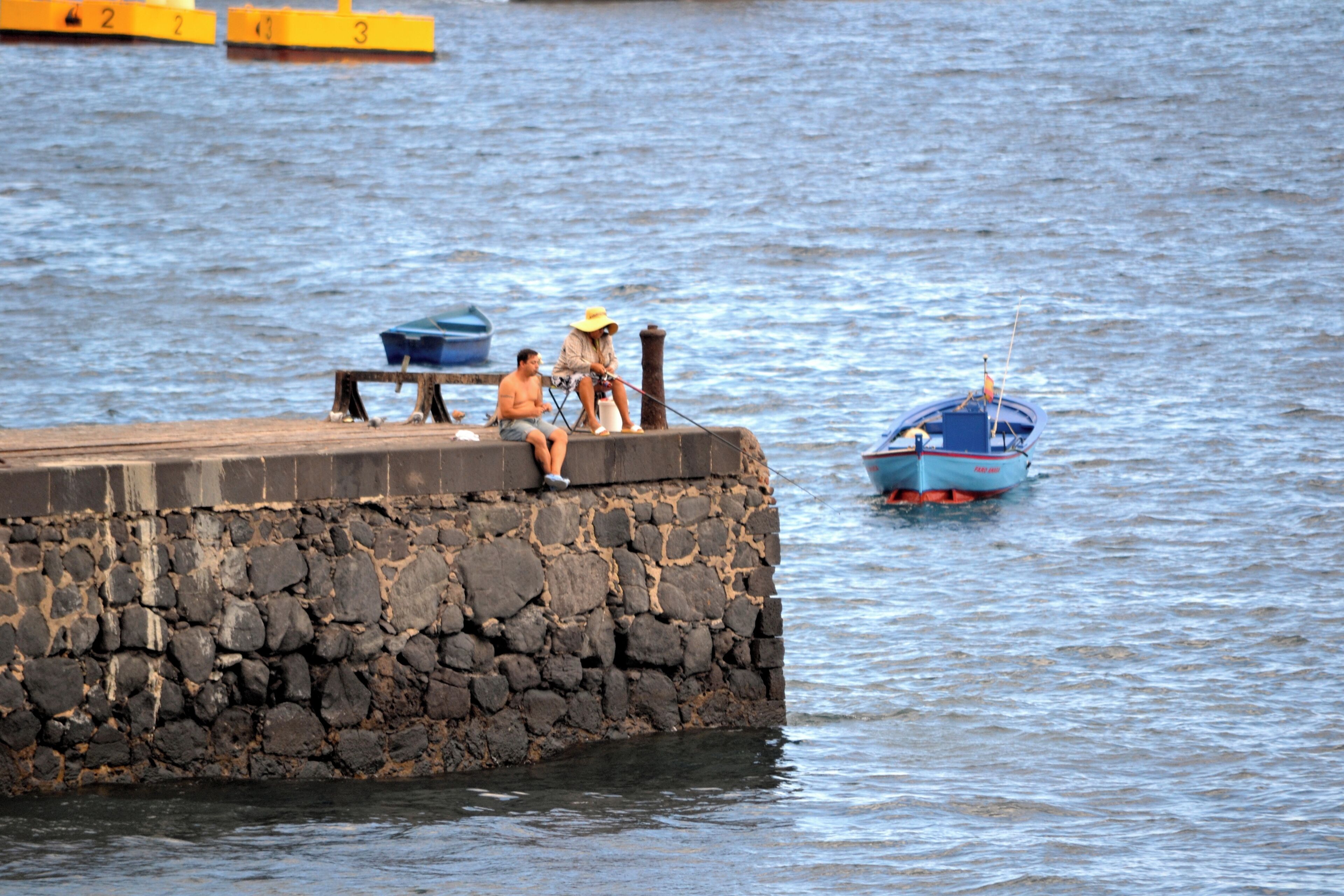 Colección Valleseco by Ángel Suárez -elduendesuarez Conjunto de Muelles, Almacenes, Varaderos y Puente del Barranco y Playa de Valleseco_UNIQ6f174ce7f4d10d32-ref-000001D7-QINU_