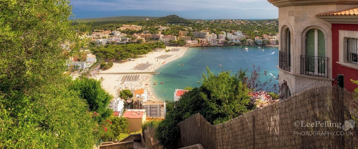 Take a walk up the step from the beach at Santa Ponsa to enjoy some great views over the bay. Not for the unfit !!