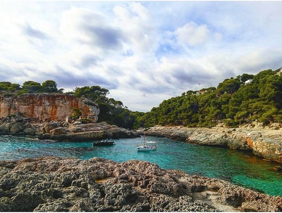 Cala mondrago , Cala Santanyi