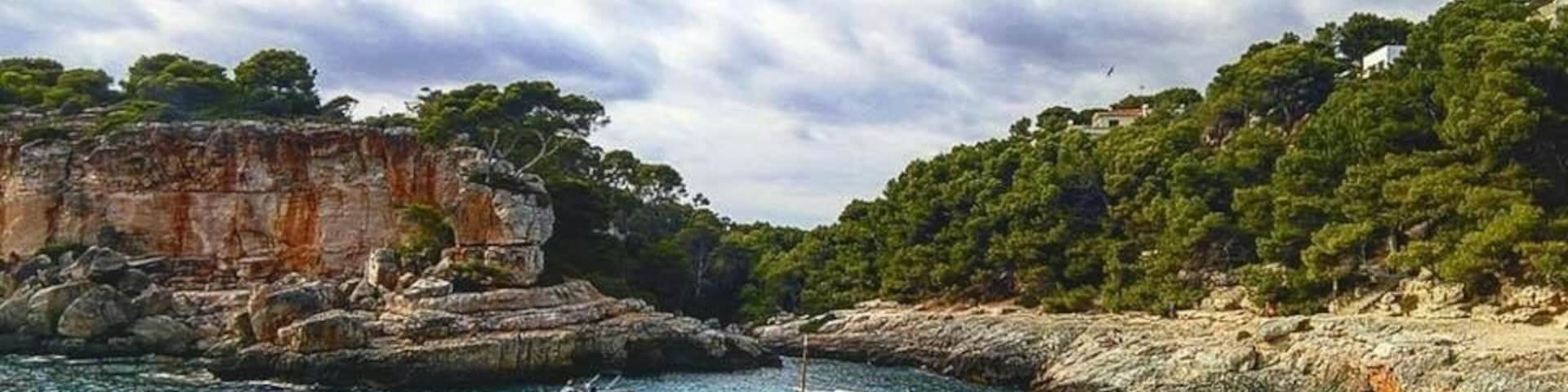 Cala mondrago , Cala Santanyi