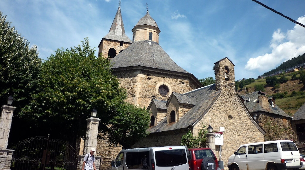 Esglesia de Sant Feliu de Vilac (Vielha e Mijaran): llanterna del presbiteri