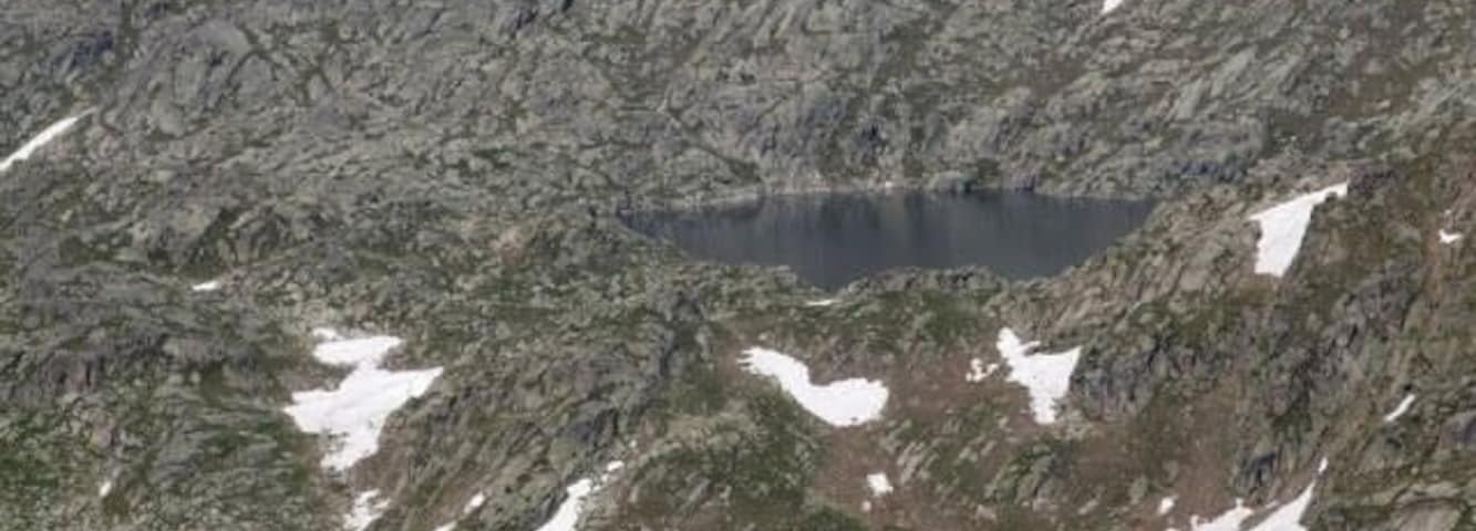 Mountains and lakes in Spain.