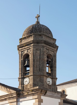 Bell tower of the church of Saint Mary of Vilalba, Galicia.