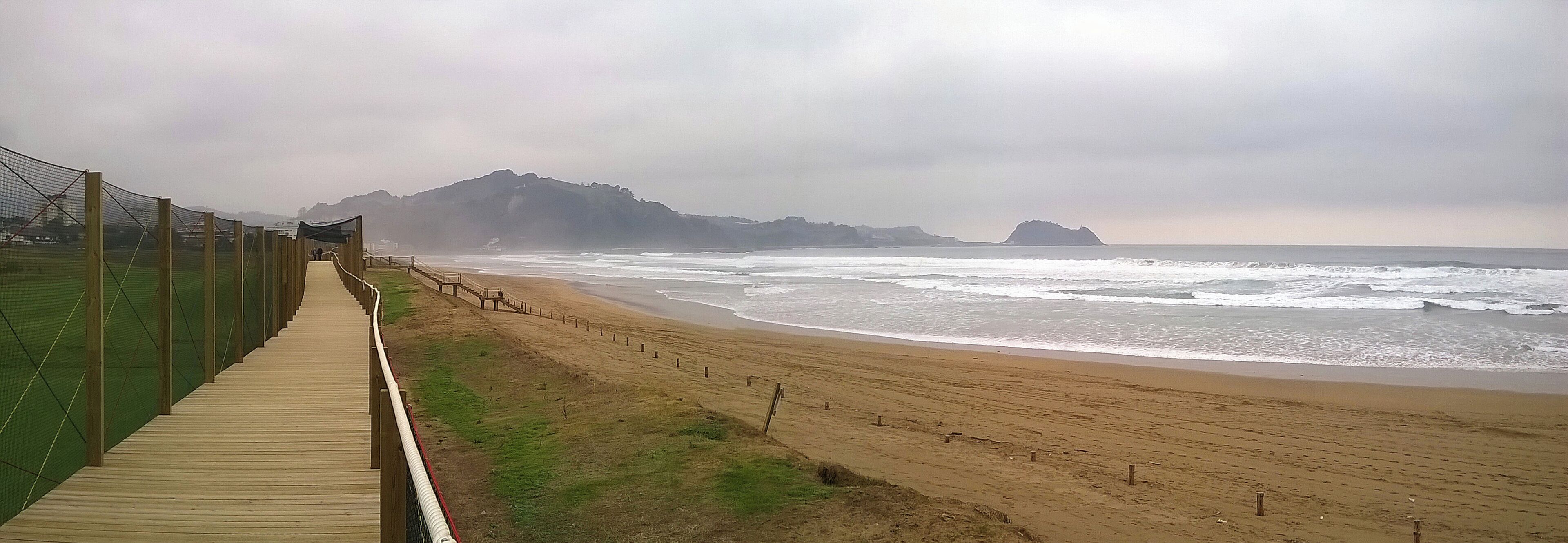 Zarautz beach, Gipuzkoa, Basque Country.
