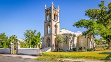 Anglican Church in Frederiksted, St Croix, Vigin Islands.