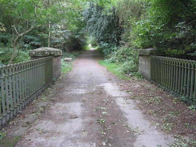 The Waskerley Way Looking SW from the SW end of the Hown's Gill Viaduct.