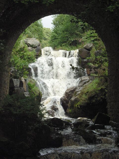 Garrigill Burn. Beneath Low Houses Bridge on the Garrigill to Alston road.