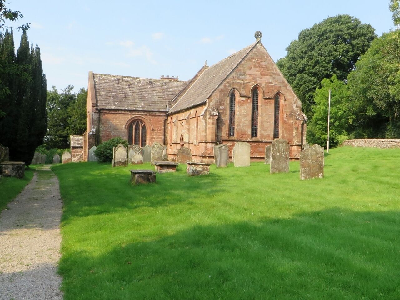 Photograph of St Columba's Church, Warcop, Cumbria, England