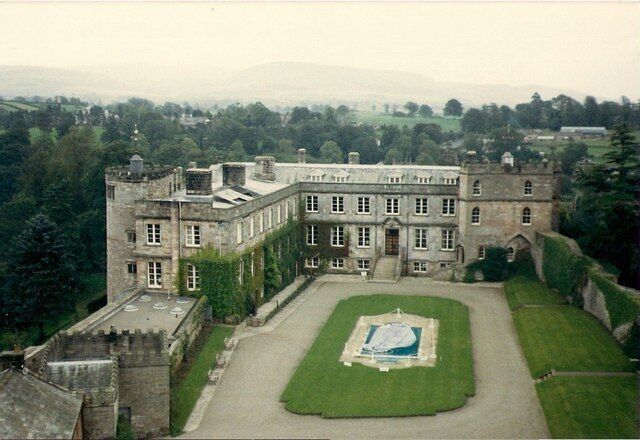 Appleby Castle Taken from the top of the square stone keep known as Caesar's Tower. Appleby Castle is now privately owned.