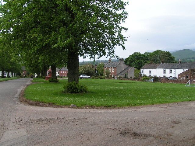 Dufton Village Green. From the southeast corner looking northwest.