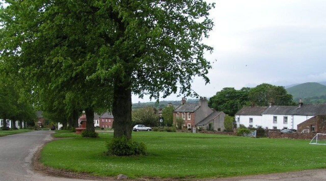 Dufton Village Green. From the southeast corner looking northwest.