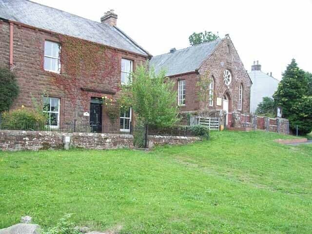 Dufton and Knock Methodist Church. Church is the building on the right.