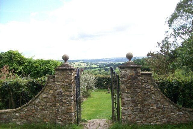 View from Burrow Farm Gardens