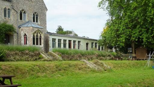 Monkton Wyld Court the former rectory designed by Richard Cromwell Carpenter