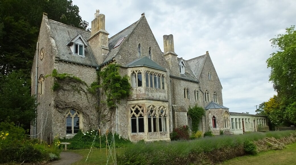 Monkton Wyld Court the former rectory designed by Richard Cromwell Carpenter