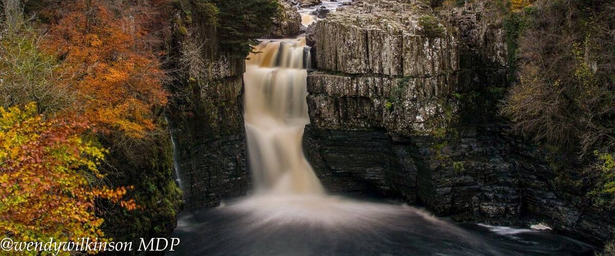 An old favourite of mine, the dramatic high force near Middleton Teesdale
