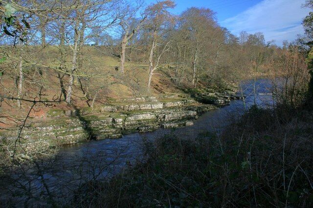 River Tees Looking downstream.
