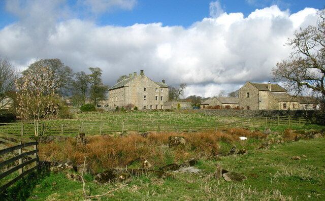 Bowes Hall View of Bowes Hall from Sike Bridge.