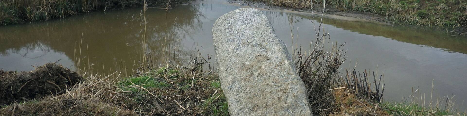 Inscribed with 'BB 18' (Bexhill Borough). At the time of the incorporation of Bexhill Borough in 1902, the boundary was marked out by 63 large stones placed along the perimeter from Normans Bay on the west, through Lunsford Cross on the north of the town and Glyne Gap on the east, also the Hastings county borough boundary.