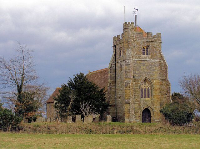 St Oswald's Church, Hooe This is a fifteenth century church although some parts date from the 13th Century. The dedication probably dates from Saxon times showing that there has been a church on this site for hundreds of years. The church is in an isolated rural location accessed only by footpath and a narrow farm track called Church Lane.