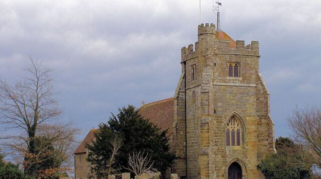 St Oswald's Church, Hooe This is a fifteenth century church although some parts date from the 13th Century. The dedication probably dates from Saxon times showing that there has been a church on this site for hundreds of years. The church is in an isolated rural location accessed only by footpath and a narrow farm track called Church Lane.