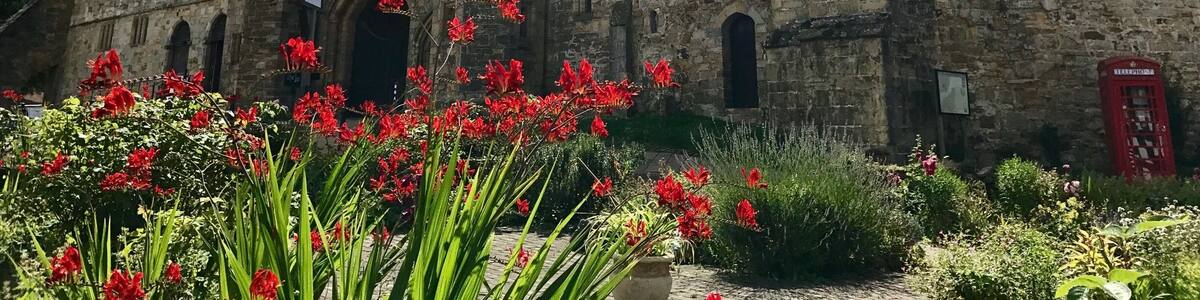 Battle Abbey built a few years after the battle of Hastings in 1066