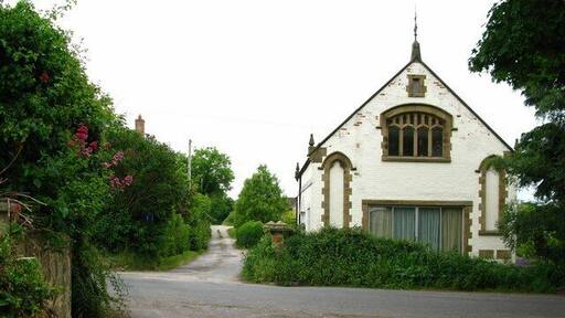 Wesleyan Methodist Chapel Facing the village green at Exelby.
