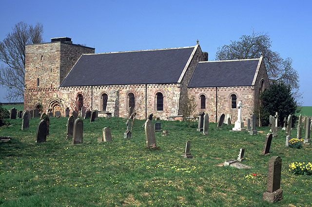 St Anne's parish church, Ancroft, Northumberland, seen from the southeast