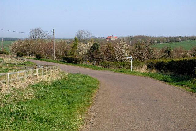 Lane near Ancroft Mill