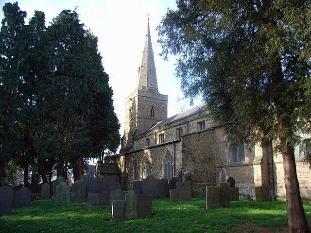 All Saints, Blaby The parish church of All Saints, Blaby, Leicestershire.