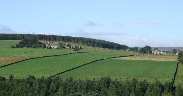 Townfield The small hamlet of Townfield near Hunstanworth.