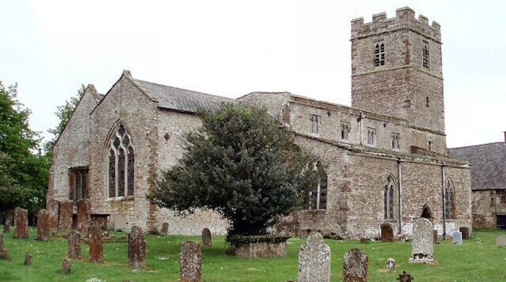 St Michael's parish church, Farthinghoe, Northamptonshire, seen from the northeast