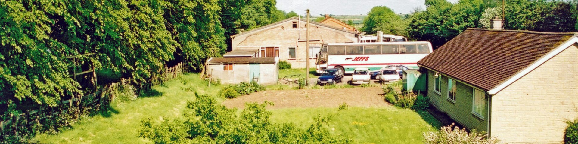 Site of former Helmdon Village station. View eastward, towards Towcester and Blisworth: ex-Stratford & Midland Junction Railway Blisworth - Towcester - Banbury branch line. The branch had been closed since 29/10/51, the station ('Helmdon LMS' until 1/7/50) having lost its passenger service from 2/7/51.