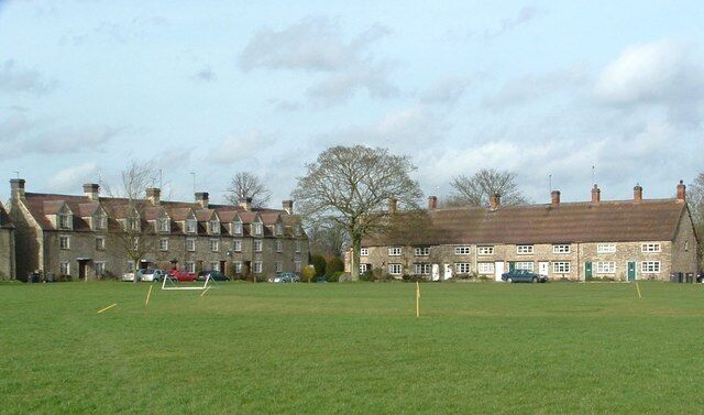 Evenley Red & Blacks The red and black tiles of Evenley houses