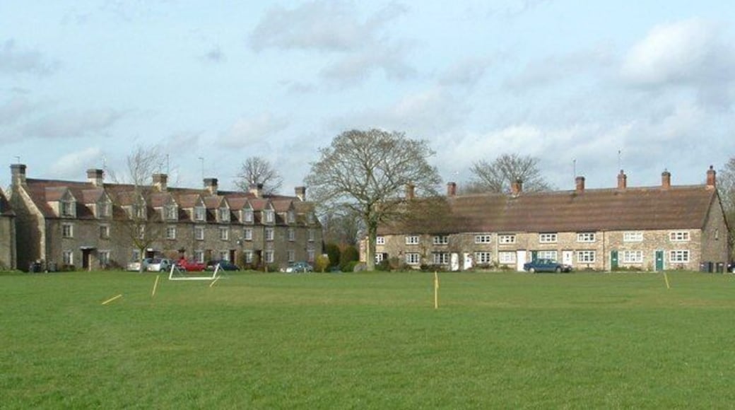 Evenley Red & Blacks The red and black tiles of Evenley houses