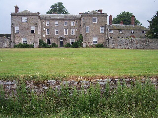 Morville Hall. A grade One listed building, the house is of Elizabethan origin having been converted almost entirely in the 18th C and set in attractive gardens with its two wings facing the Church