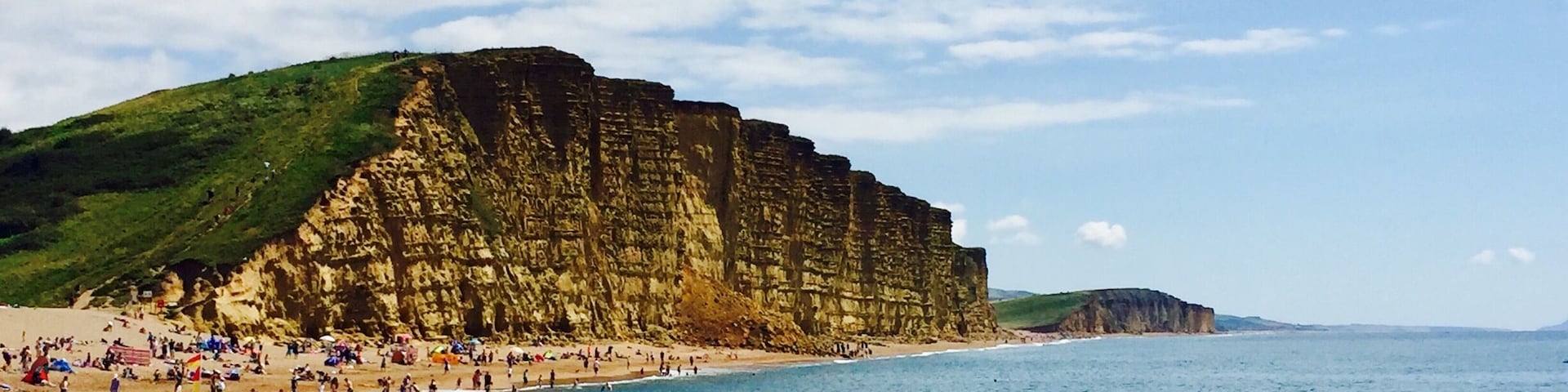 Wow! What a fabulous place. I could of stayed here for hours.
Be wary of the cliffs, landslides are common here.