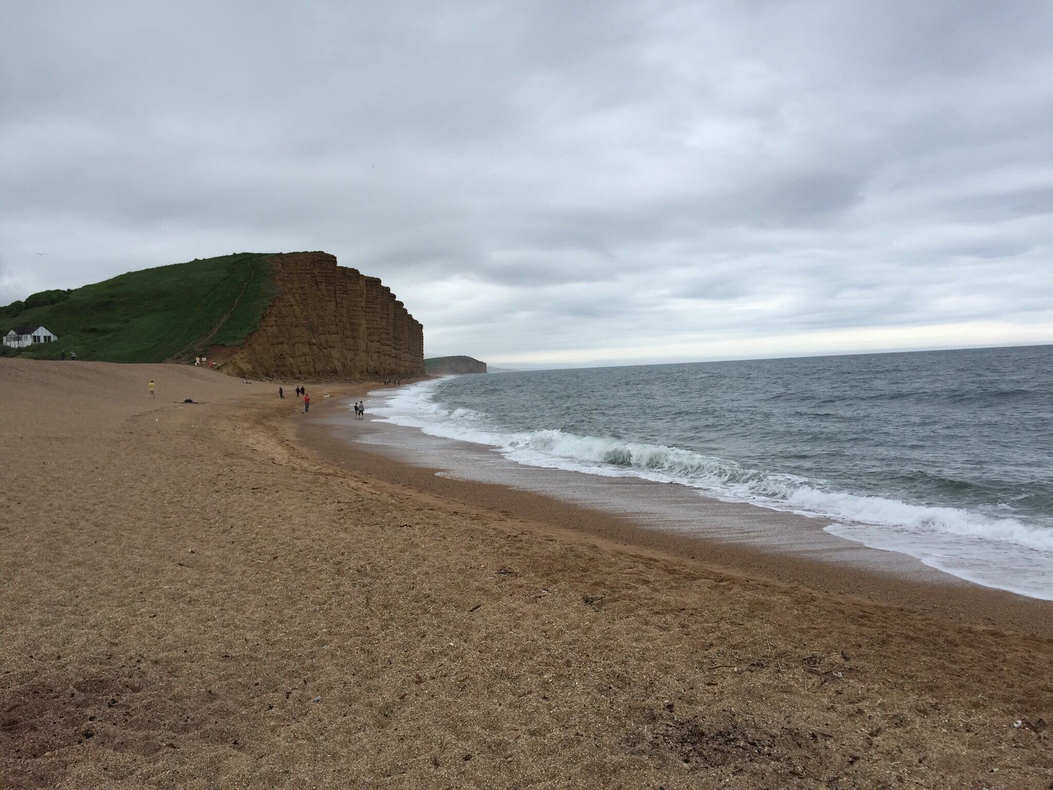 The beach where Broadchurch was filmed.