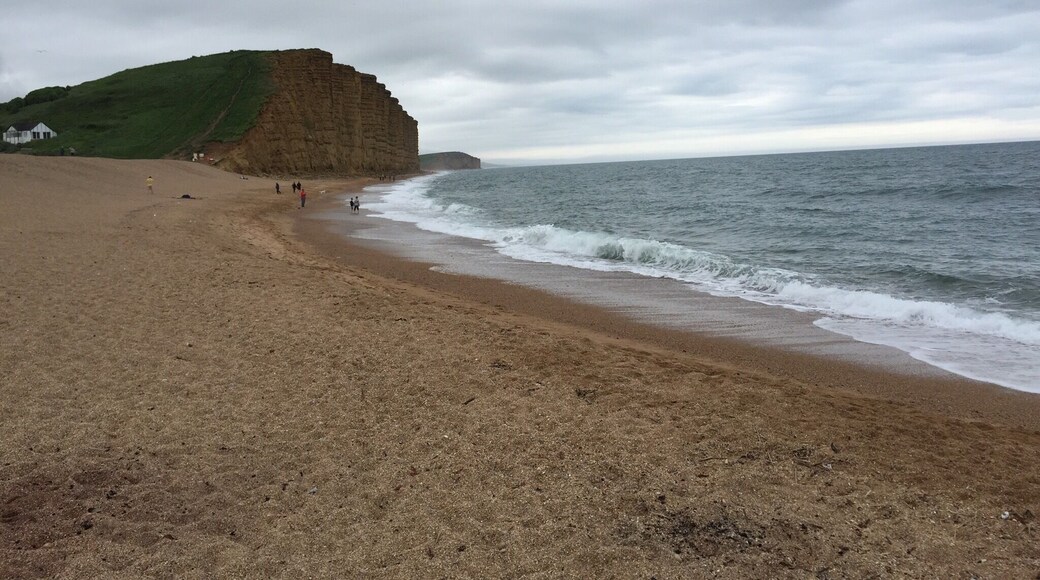 The beach where Broadchurch was filmed.