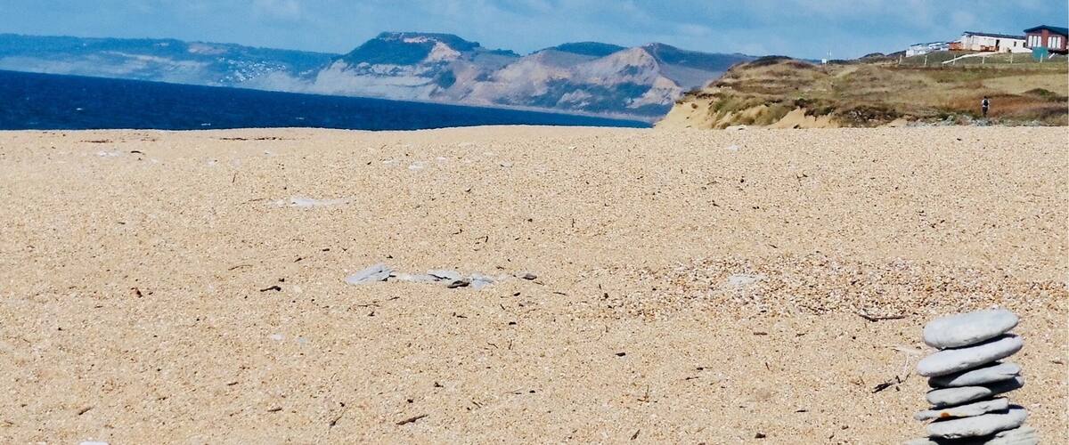 Jurassic Coast leading to west bay Dorset