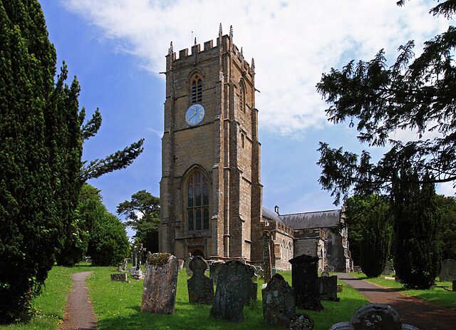 Whitchurch Canonicorum: Parish Church of St Candida and Holy Cross Dating from the C12, it incorporates much from later periods, principally the C13, C14 and C15. Its glory is the C15 west tower of four stages.