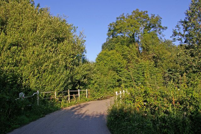 Bridge over River Brit On the lane to Waytown, near Oxbridge.