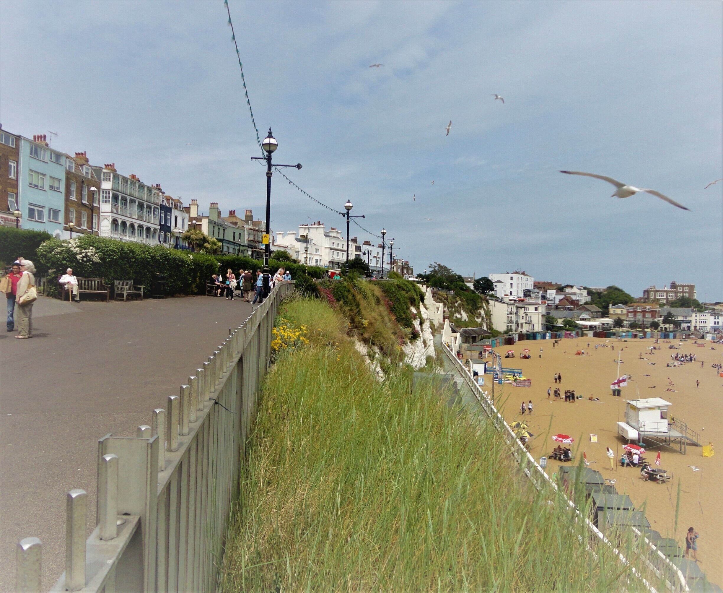 Viking Bay at Broadstairs, Kent  
#LifeatExpedia #BeachBound
#Blue #GoldenHour #BeachPhotoContest #Architecture #Parks #beachtips