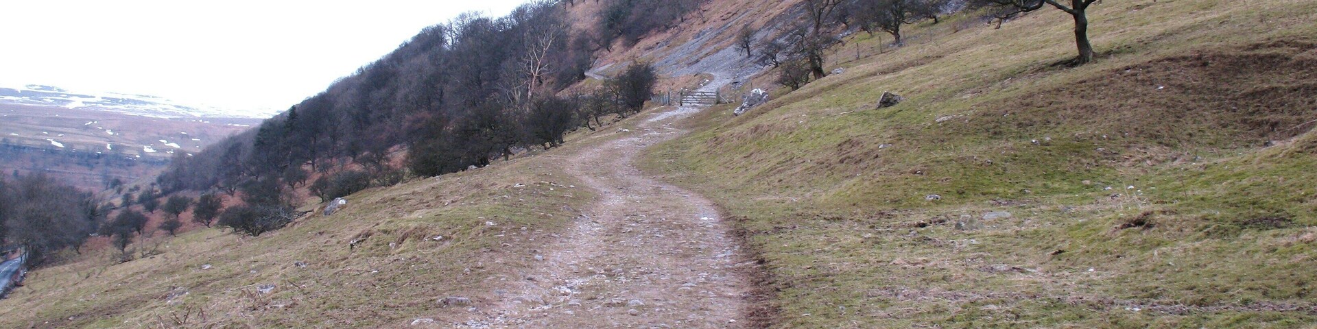 Bridleway to Cray This bridleway climbs the hillside to the north of Buckden, passing through remnant ancient woodland at Rakes Wood. The route is generally regarded as being the line of a Roman road from the fort at Ilkley to another at Bainbridge.